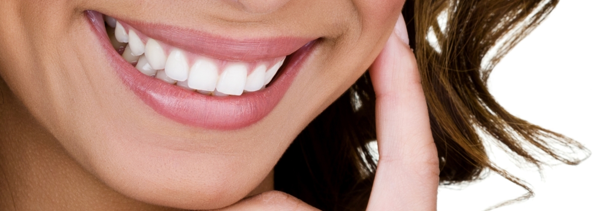 Woman Smiling White Teeth